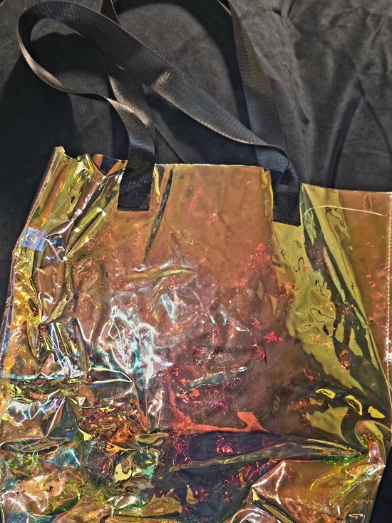 Handbags - Holographic Iridescent Clear Tote